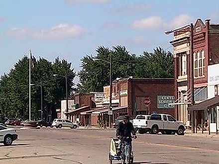 View of Centerville, Missouri, via 