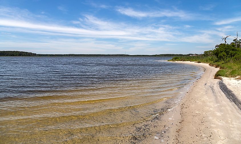 Assawoman Bay, Delaware, USA