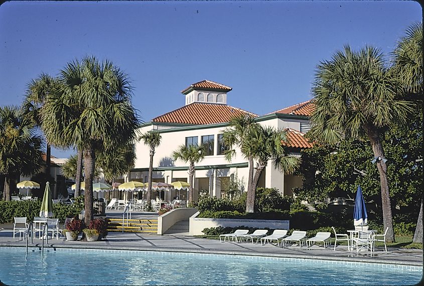 The Cloister Hotel, Sea Island, Georgia.