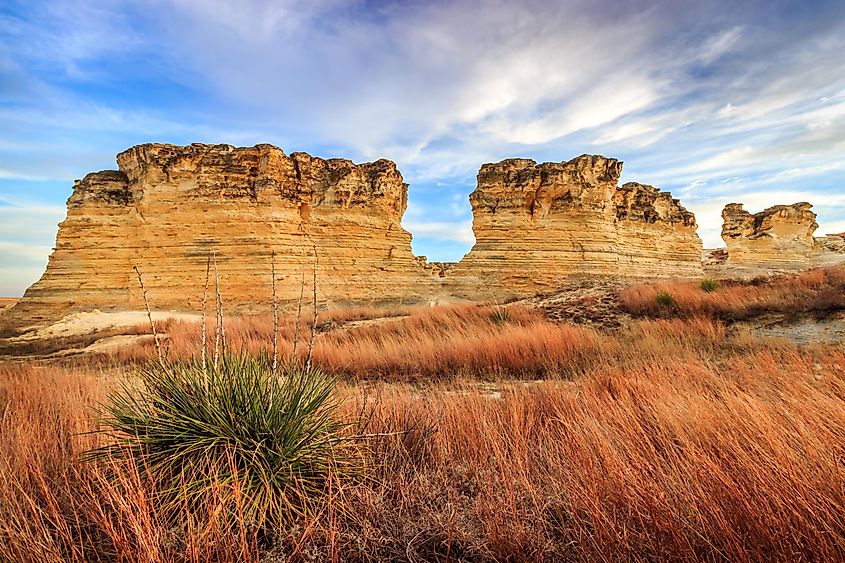 Limestone Formations at Castle Rock State Park