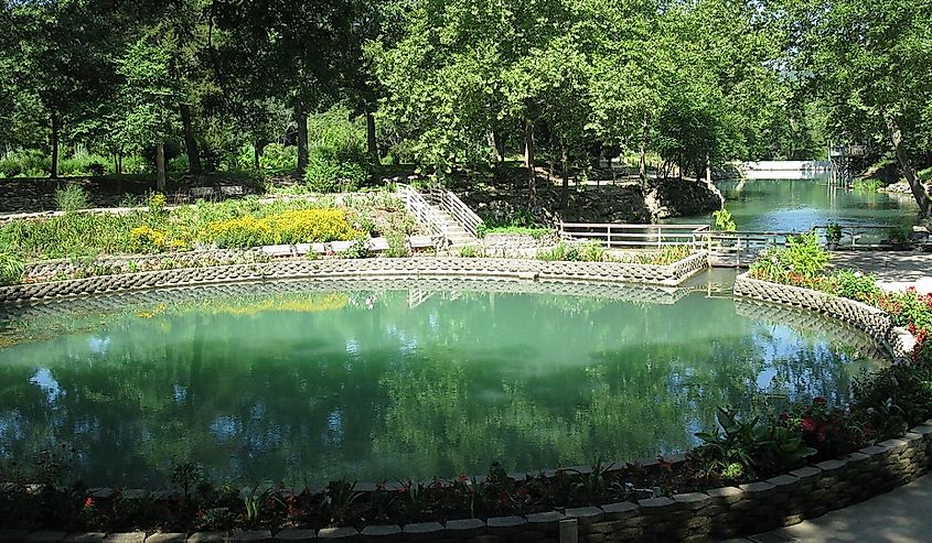 Blue Spring, west of Eureka Springs, Arkansas