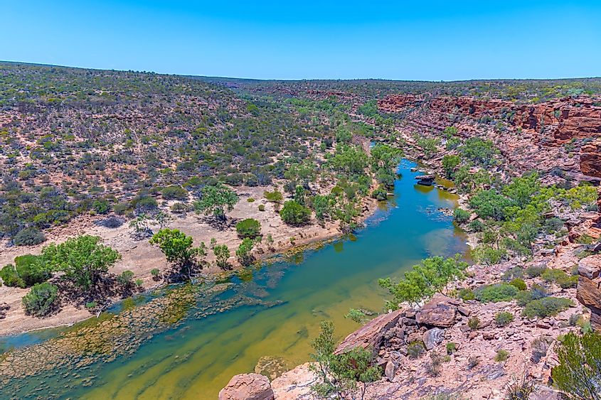 Murchison River, Kalbarri National Park, Western Australia