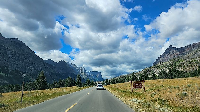 Going to the Sun Road, Glacier National Park, Montana