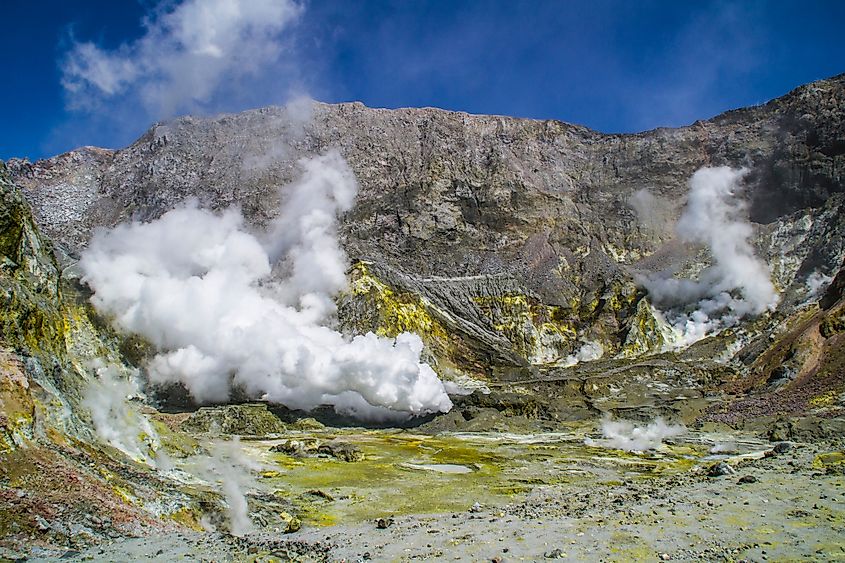 whakatana volcano