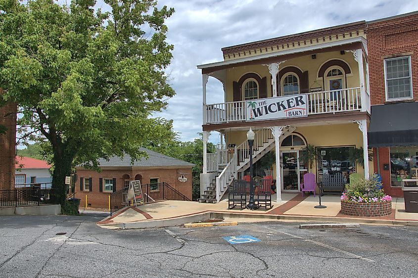 Clarkesville Downtown Square Historic District, National Register of Historic Places © Brian Brown/Vanishing Media