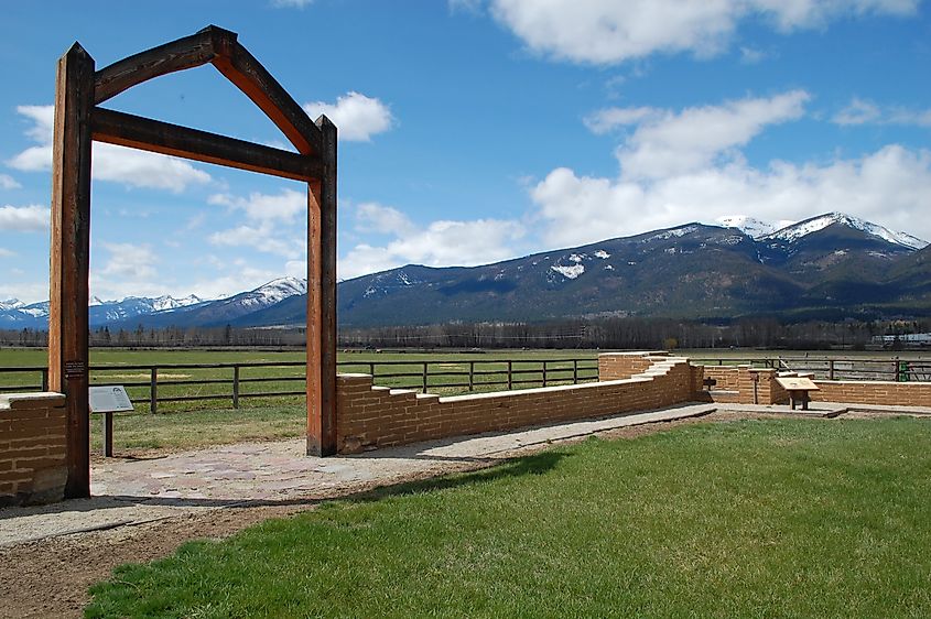 Fort Owen State Park, Montana.