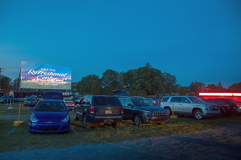 Shankweiler's Drive-In Theatre in Pennsylvania.