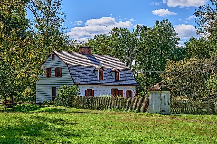 Johnson Ferry House in Washington Crossing State Park, New Jersey