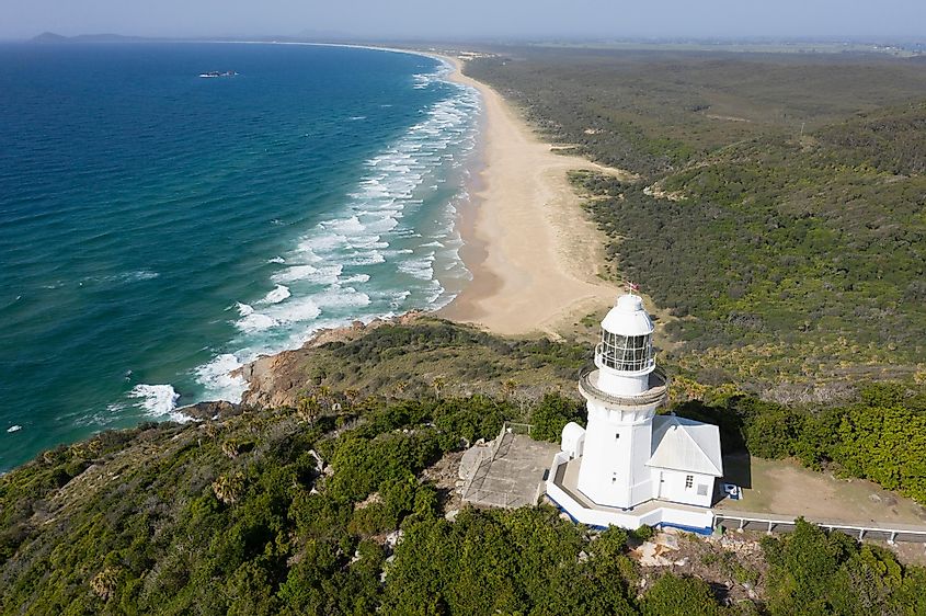 The northern New South Wales town of South West Rocks, Australia,