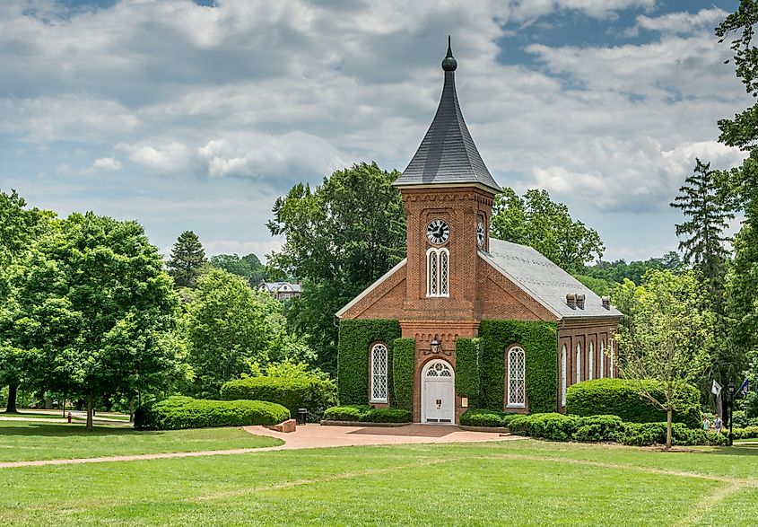 Lexington, Virginia, USA: Lee Chapel at Washington and Lee University.