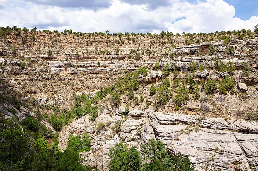Walnut Canyon geology