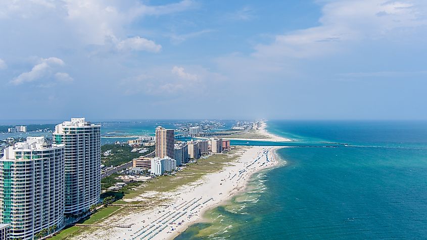 The gorgeous town of Gulf Shores, Alabama.