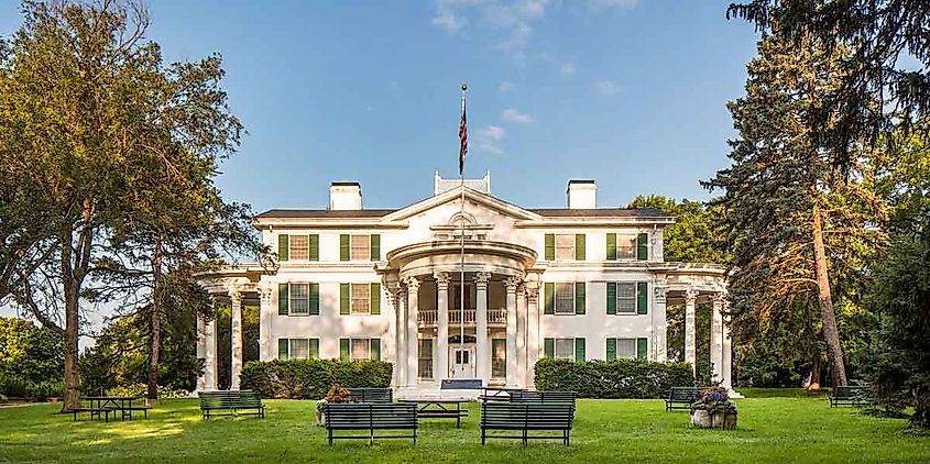 Arbor Mansion in Nebraska City, Nebraska, via 