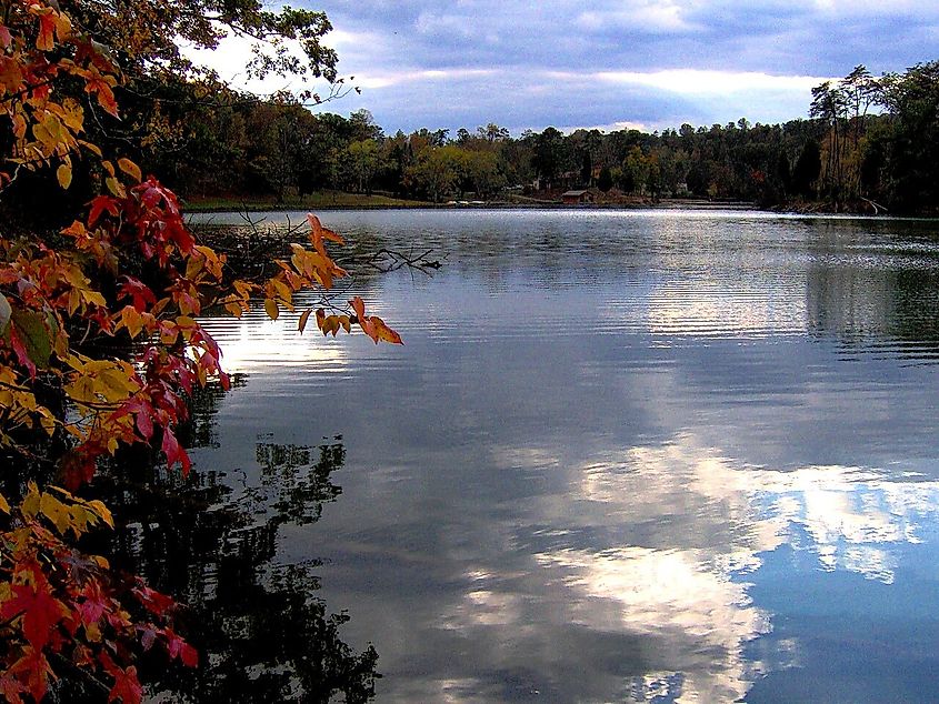 Big Ridge Lake at Big Ridge State Park in Union County, Tennessee