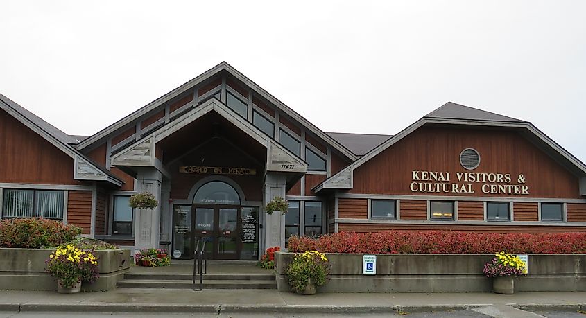 The Visitors Center in Kenai, Alaska.