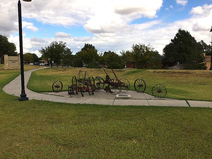 Centennial Park in Guymon, Oklahoma