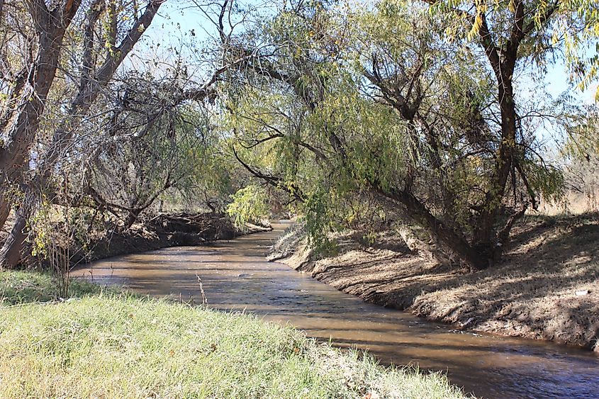 Santa Cruz River in Southern Arizona