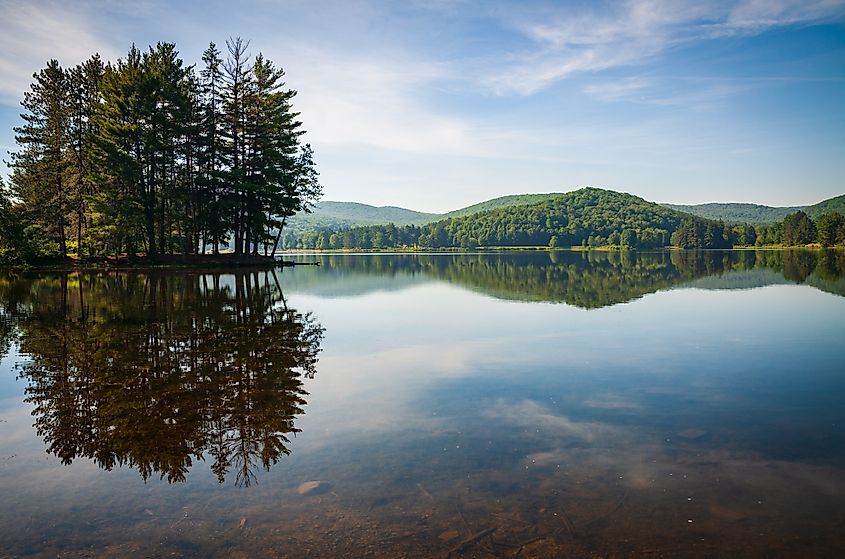 Allegany State Park's Red House Lake