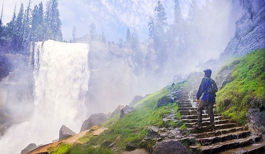 Mist Trail, Yosemite National Park, California