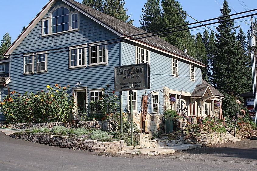 McCall, Idaho business.