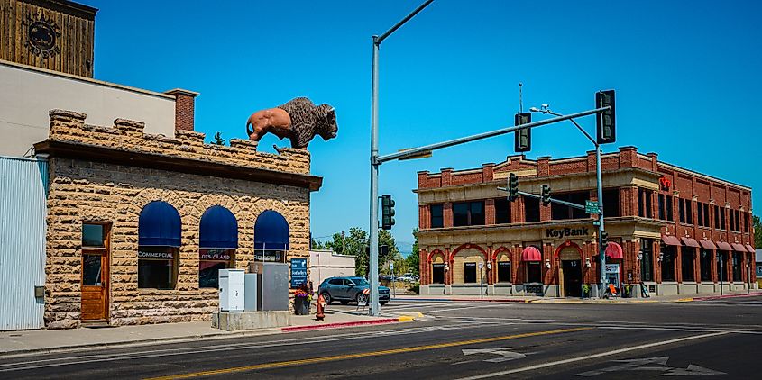 Downtown Driggs, Idaho. Image credit NayaDadara via Shutterstock