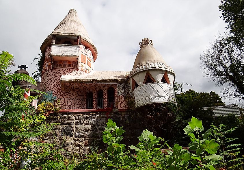 The Gingerbread Castle in Hamburg, New Jersey