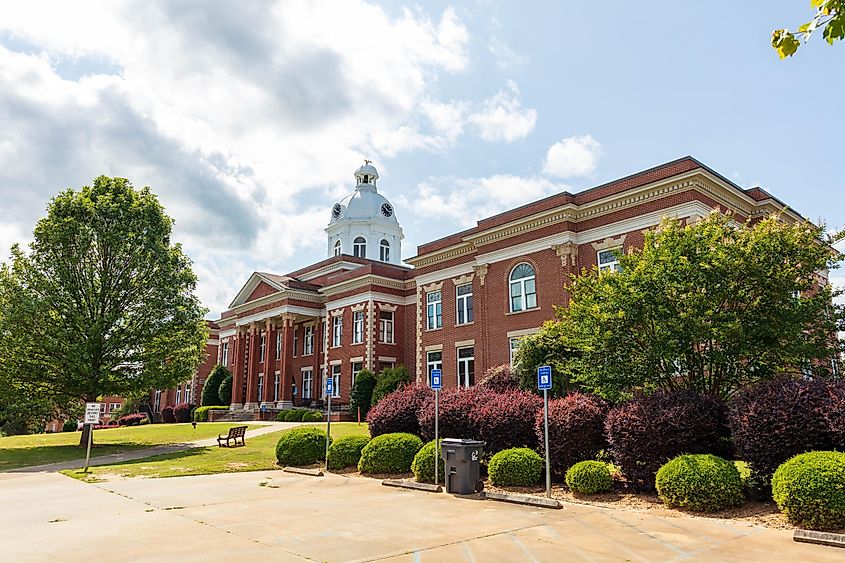 Old Courthouse, Downtown Eatonton, Georgia