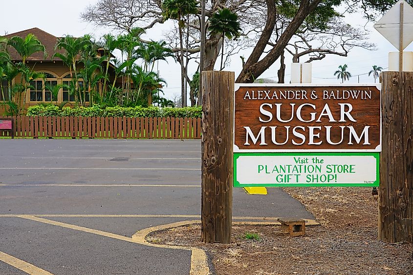 Alexander & Baldwin Sugar Museum, located in Puʻunene, Hawaii