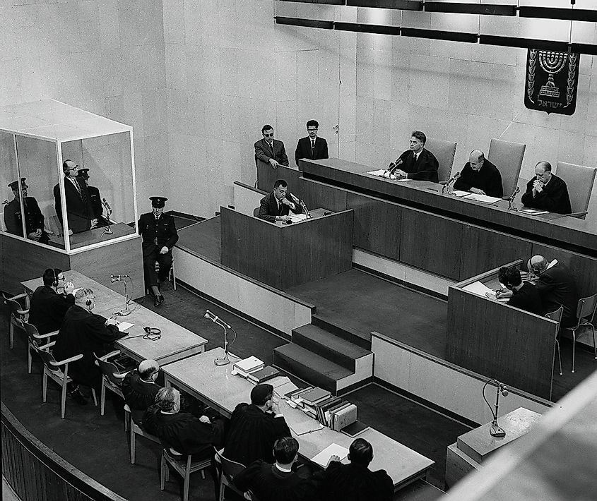 Adolf Eichmann was sentenced to death in Israel