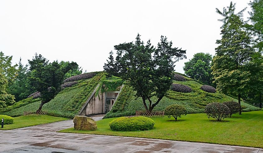 Guanghan Sanxingdui Museum, Chengdu, China 