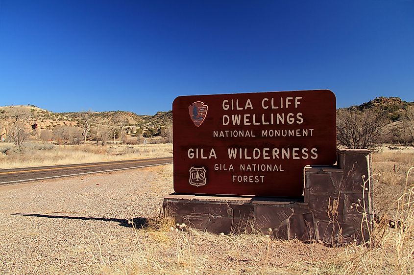 Gila Cliff Dwellings National Monument, New Mexico
