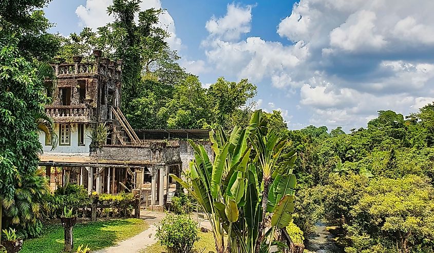 Paronella Park is a heritage-listed tourist attraction located at Mena Creek, Queensland, Australia