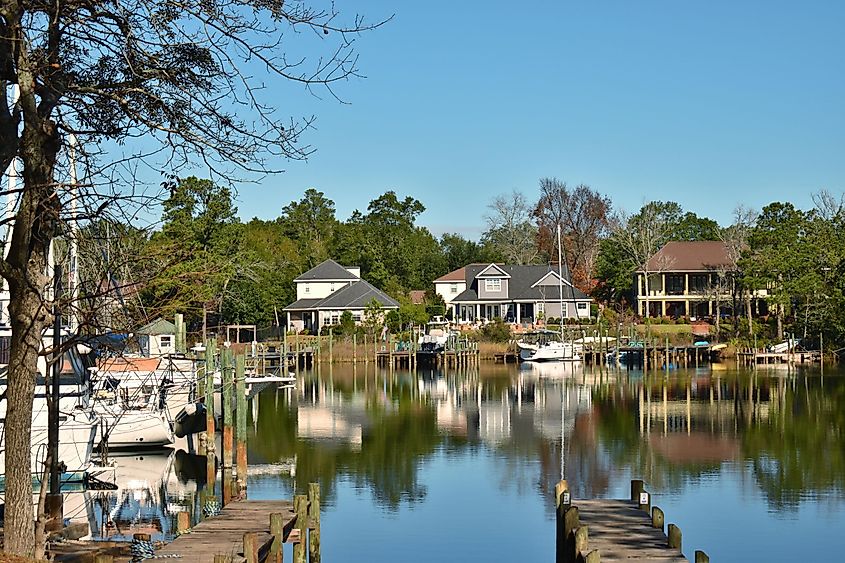 Bluewater Bay Marina, Niceville, Florida.