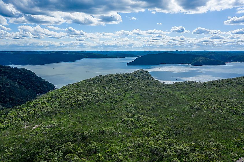 Hawkesbury River at Ku-ring gai Chase National Park, New South Wales, Australia