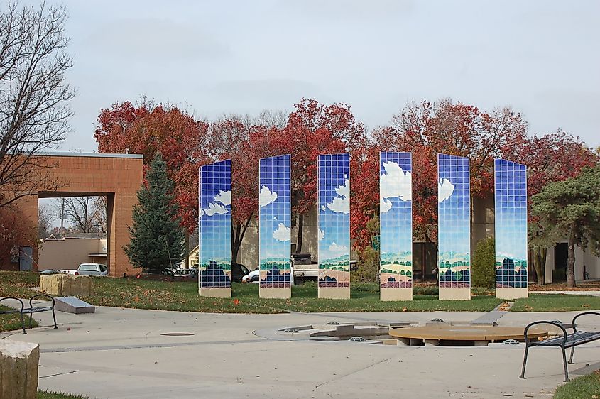 The City Hall in Olathe, Kansas.