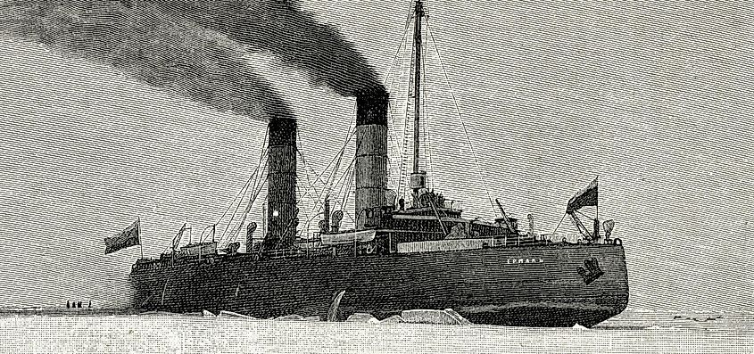 Arctic-Explorer, icebreaker ship "Ermak" 1899