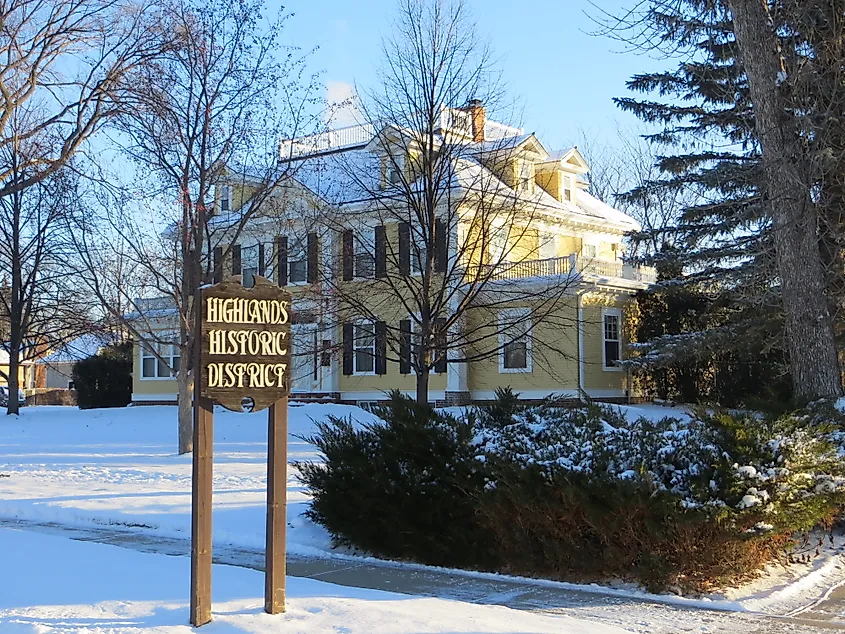 Highlands Historic District in Aberdeen, South Dakota.