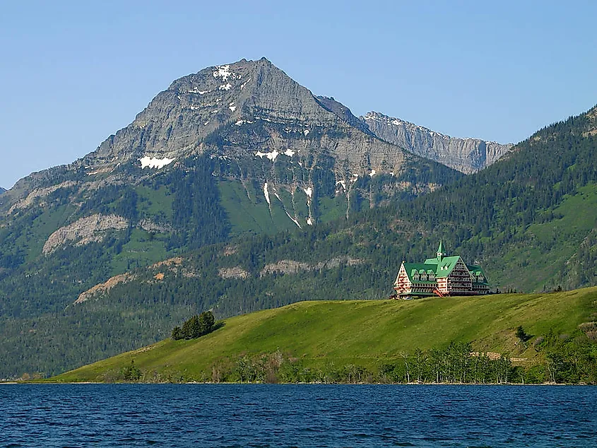 Waterton Lakes National Park, Prince of Wales Hotel. Alberta