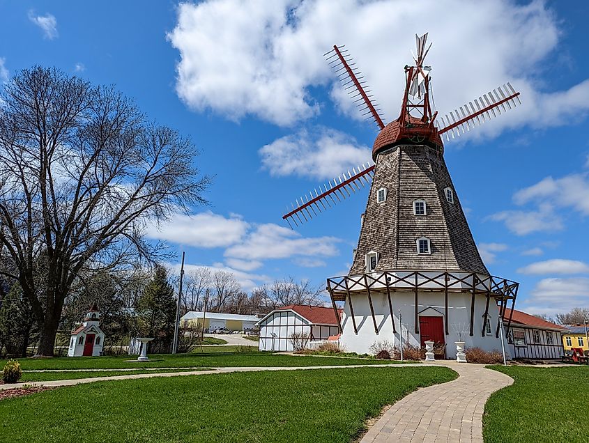 Danish Windmill in Elk Horn, Iowa.