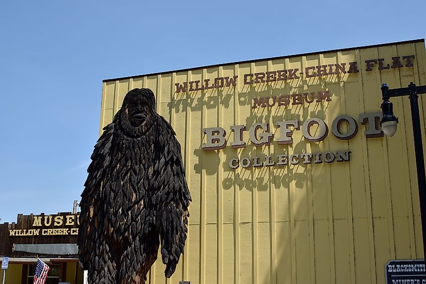 Museum in Willow Creek, California.