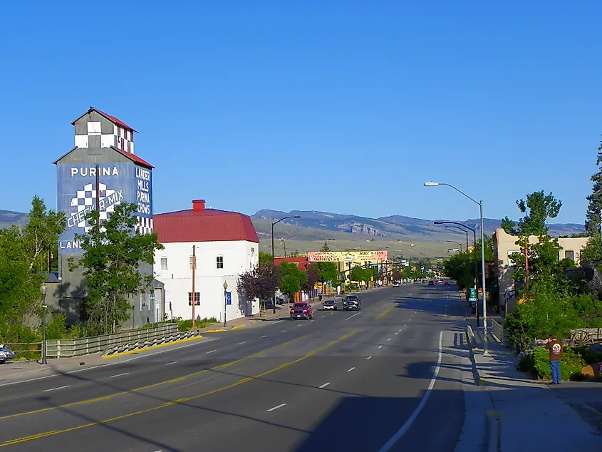 Early Morning in Lander, Wyoming.