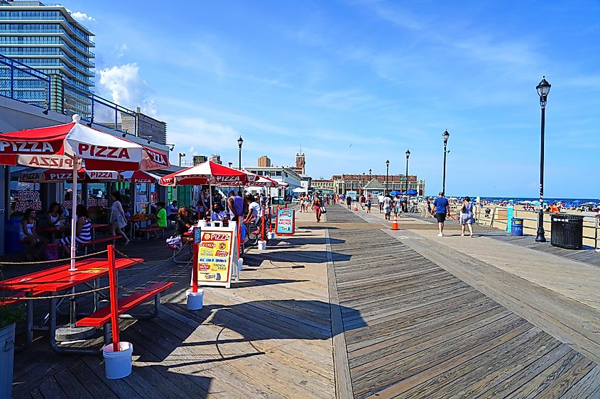 Asbury Park, New Jersey. Editorial credit: EQRoy / Shutterstock.com