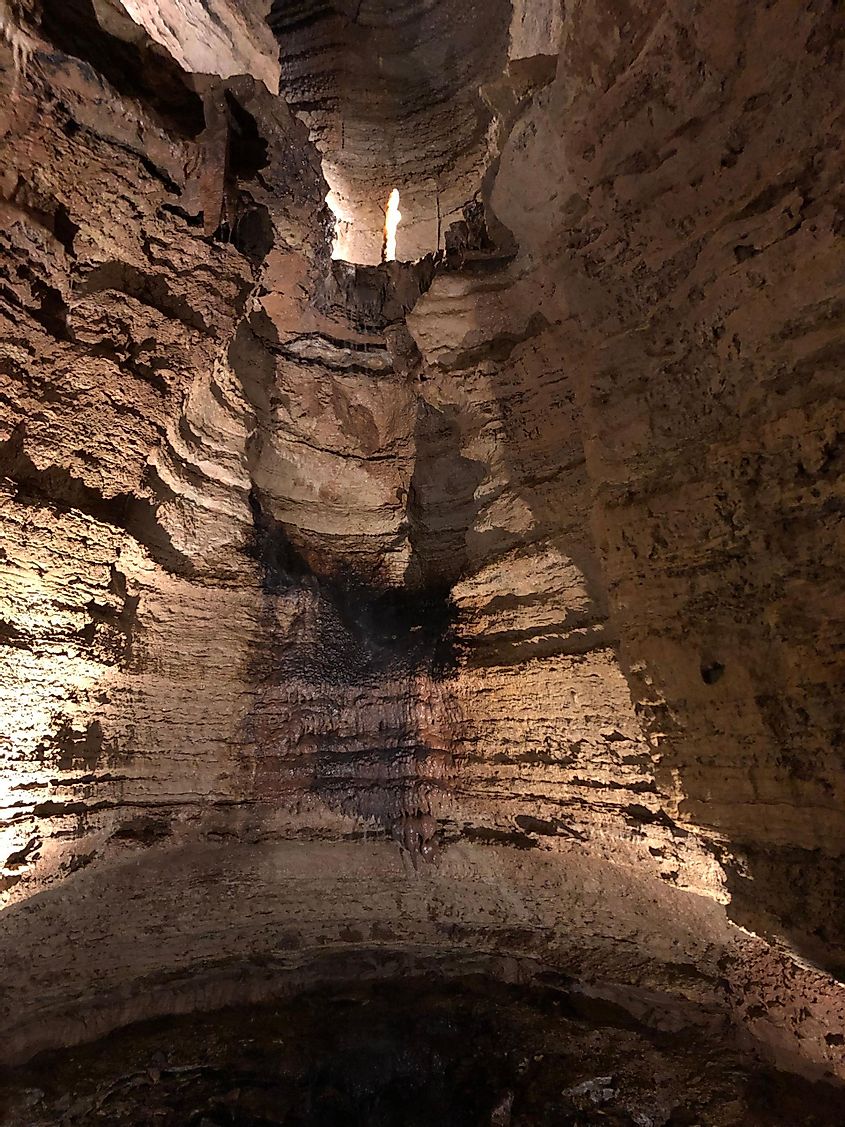 Marvel Cave in Branson, Missouri. 
