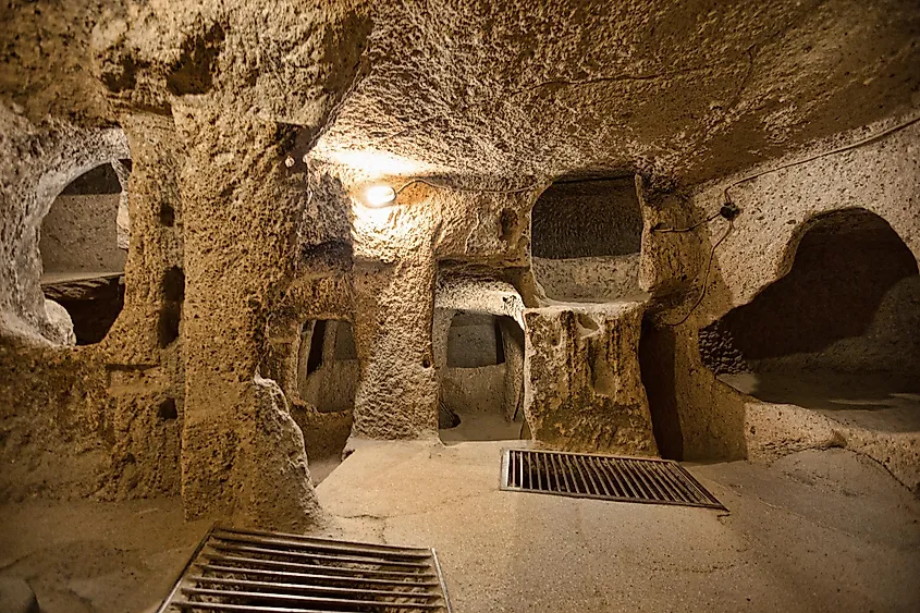 can you visit the underground city in turkey