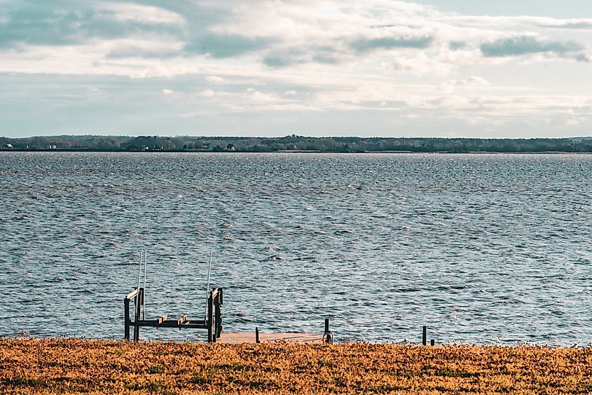 The Rappahannock River.
