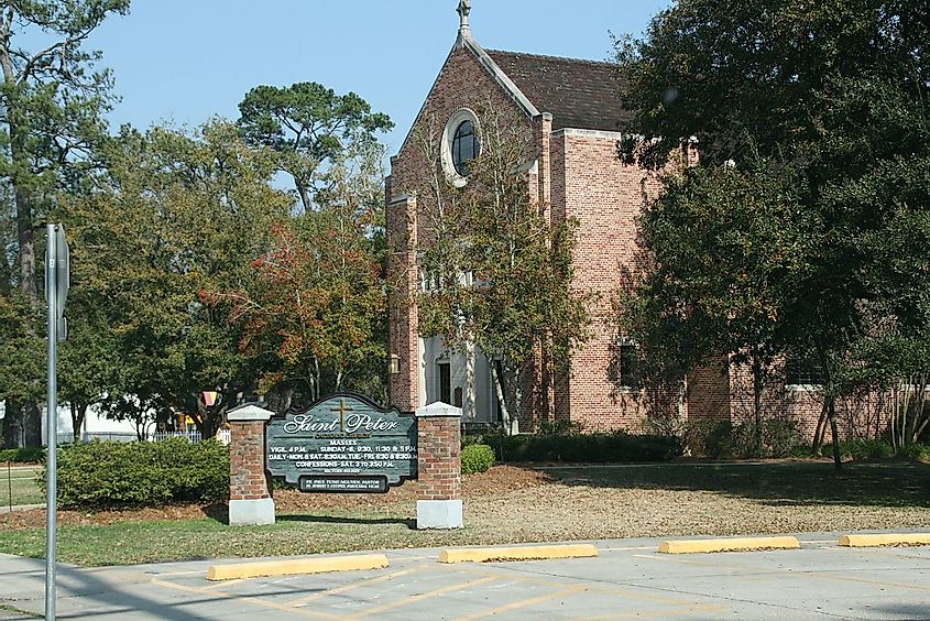  St. Peter Catholic Church, Covington, Louisiana