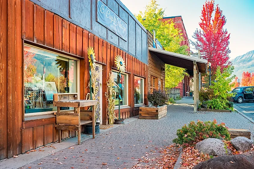 Store in downtown Joseph, Oregon.