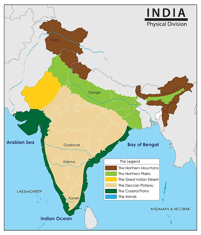 Asia Plateau Map