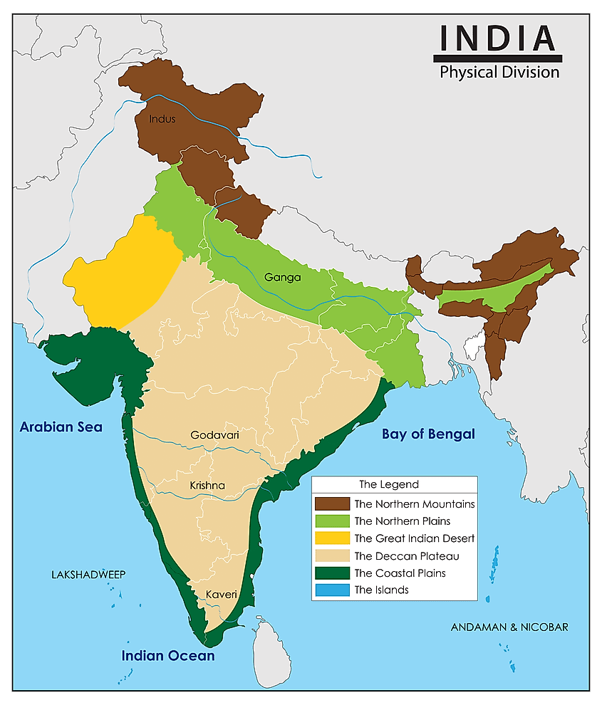 Deccan Plateau WorldAtlas