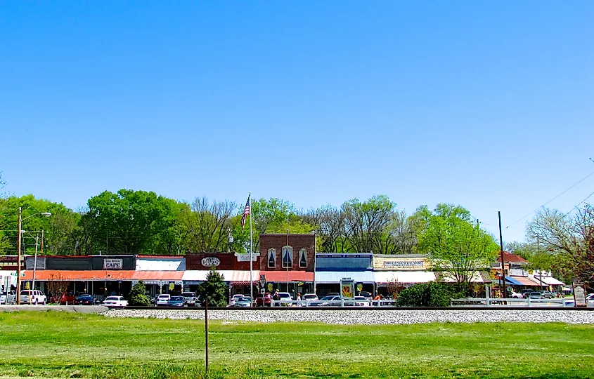 Downtown Bell Buckle, Tennessee